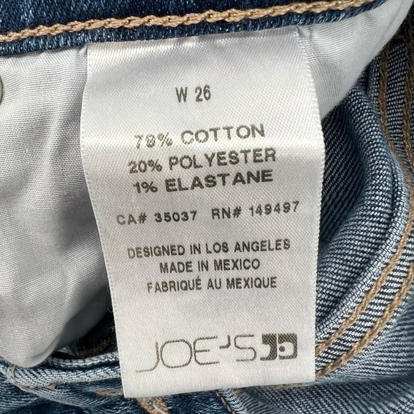NWT Joe's Jeans High Rise Skinny Ankle Earth Conscious Jeans Size 26 Women’s - Picture 6 of 6
